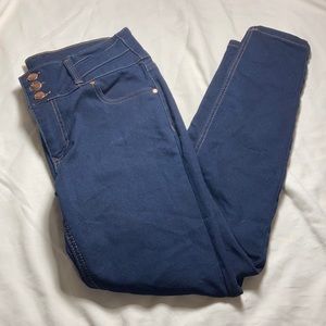 d. Jeans dark wash jeans